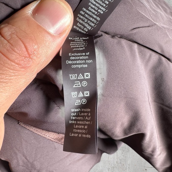 NWOT SKIMS x Nike Woven Nylon Cozy Wrap Coat Phoenix Belted Hooded Oversized Med - Picture 10 of 12